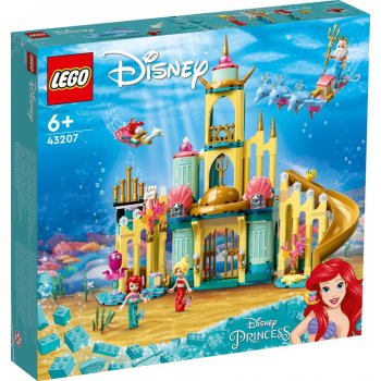 LEGO® Disney 43207 Arielin podvodní palác