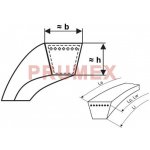 Klínový řemen 8x630 X Li - X8x649 Lw PP Profi-X Rubena – Zboží Mobilmania