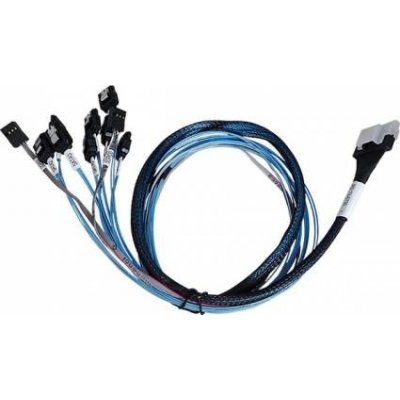 ARECA int. SlimlineSAS x8 SFF-8654 straight to 8x SATA cable, 1m – Zboží Živě