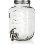 Láhev 4000ml skleněná s kohoutkem, kov.víčko – Zbozi.Blesk.cz