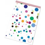 Papírny Brno Poznámkový blok s horní spirálou A5 linkovaný – Zboží Živě