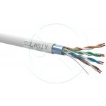 Solarix SXKL-5E-FTP-PVC-GY CAT5e FTP PVC, 305m, šedý – Hledejceny.cz