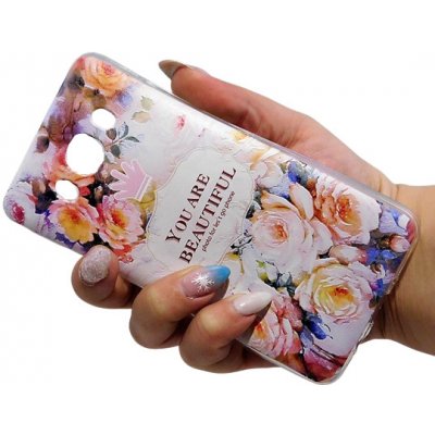 Pouzdro 3D Design Samsung Galaxy J5 2016 J510 Rose – Zboží Mobilmania