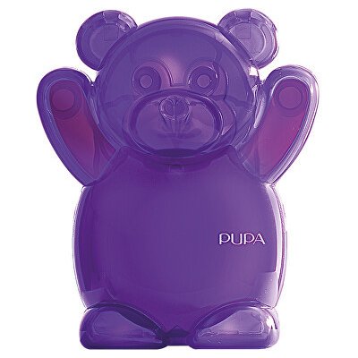 PUPA Milano Paletka na tvář Violet Happy Bear 11,1 g – Zboží Dáma