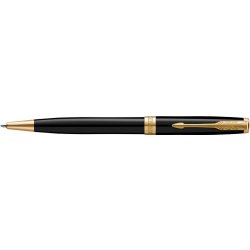 Parker 1502/5295497 Royal Sonnet Black GT sada dárková sada kuličkové tužky v kazetě s koženým pouzdrem.