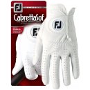 FootJoy CabrettaSof Womens Golf Glove Levá bílá S