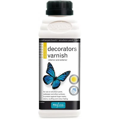 Decorators Varnish 0,5 l Lesklý – Zboží Mobilmania