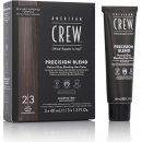 American Crew barva na vlasy precision blend Dark tmavě hnědá 2 - 3 3 x 40 ml