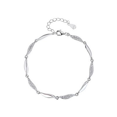 NUBIS Dámský stříbrný náramek - NB-1305 – Zboží Mobilmania