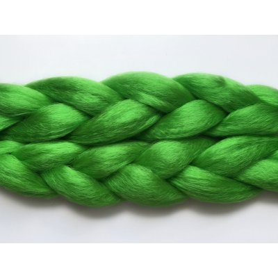 100% Kanekalon jumbo braid Barva: GREEN (light green - světle zelená), Značka: Dream Hair: Super Braid – Hledejceny.cz