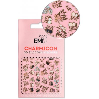 E.Mi Charmicon 3D Silicone Stickers 137 Twigs and Berries samolepka – Zbozi.Blesk.cz