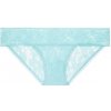 Victoria's Secret dámské kalhotky Floral Lace Bikini Panty modrá