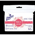 Linteo Papírové Vatové tyčinky 100% natural 160 ks – Zbozi.Blesk.cz