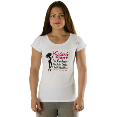 Tričko Krásná jsem hopkám ráda – Hledejceny.cz
