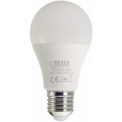 Tesla LED BL271130-2, žárovka BULB E27, 11W, 1055lm – Zboží Mobilmania