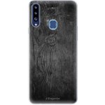 Pouzdro iSaprio - Black Wood 13 Samsung Galaxy A20s