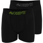 CRIVIT Pánské bezešvé boxerky, 2 kusy černá – Zbozi.Blesk.cz