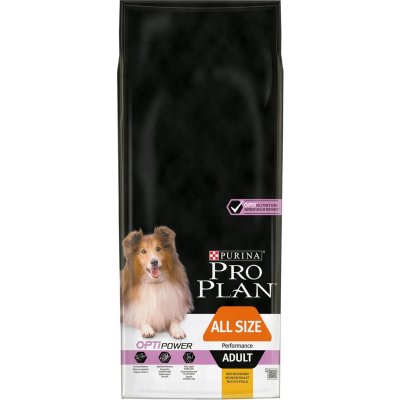 Purina Pro Plan All Sizes Adult Performance kuře 14 kg