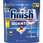 Finish Quantum All in1 kapsle do myčky na nádobí Lemon Sparkle 130 ks – Zboží Dáma