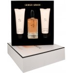 Giorgio Armani Si EDP 100 ml + tělové mléko 75 ml + sprchový gel 75 ml dárková sada – Hledejceny.cz