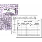 Baloušek Tisk ET450 Skladová karta zásob oboustranná A5 – Zboží Dáma