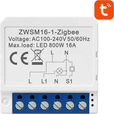 Avatto ZigBee ZWSM16-W1 TUYA – Zboží Mobilmania