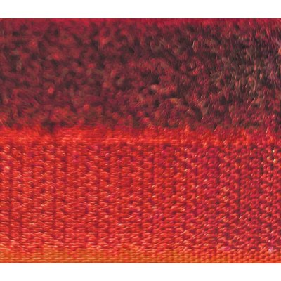 KORTEXIN suchý zip 20mm-mech červený Množství: celé balení - 25m – Hledejceny.cz