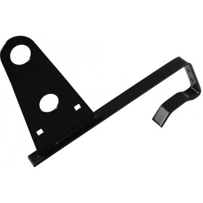 Držák trubkové sněhové zábrany betonová a pálená krytina černá – Sleviste.cz