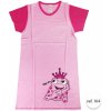 Dětské pyžamo a košilka Vienetta Secret noční košile Kiss me-2 růžová