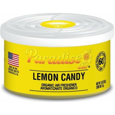 Paradise Air Organic Air Freshener 42 g Lemon Candy – Hledejceny.cz