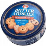 Pâtisserie Mathéo Máslové sušenky s kousky čokolády v plechové dóze 454 g – Zboží Dáma