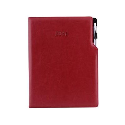 GEP A4 denní 2026 bordó – Zboží Živě