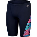 Speedo Allover Digi V-Cut Jammer True Navy/Siren Red – Zboží Mobilmania