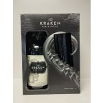 Kraken Black Spiced Rum 40% 1 l (darčekové balenie 1 pohár) – Zboží Dáma