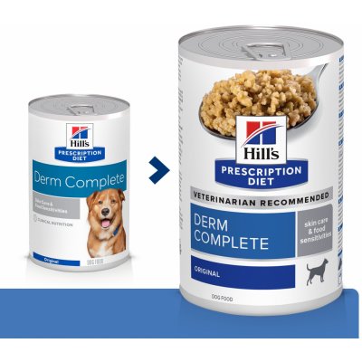 Hill’s Prescription Diet Adult Dog Derm Complete 370 g