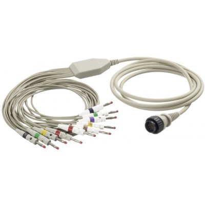 OEM EKG kabel (KZ1) 10 svodů kleštičky – Sleviste.cz
