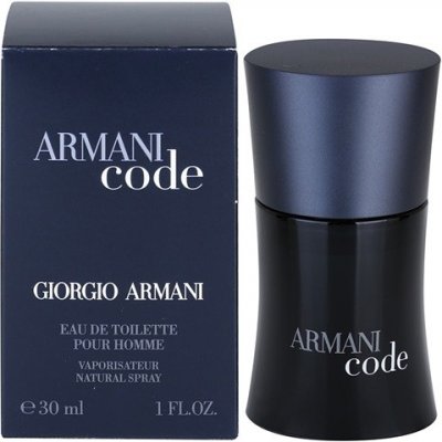 Giorgio Armani Code toaletní voda pánská 30 ml – Hledejceny.cz