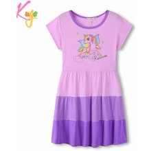 Kugo dívčí šaty MS1722 fialková