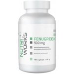 NutriWorks Fenugreek 500 100 kapslí – Hledejceny.cz