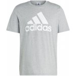 adidas T-shirt Essentials Single Jersey Big Logo T-shirt IC9350 Šedá – Hledejceny.cz