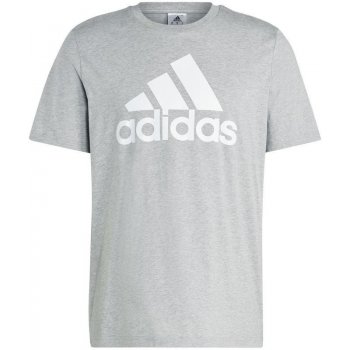 adidas T-shirt Essentials Single Jersey Big Logo T-shirt IC9350 Šedá