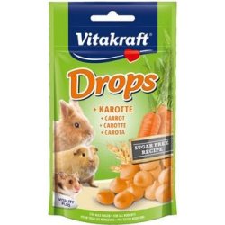 Vitakraft all Rodent poch. Carotties Drops 75 g