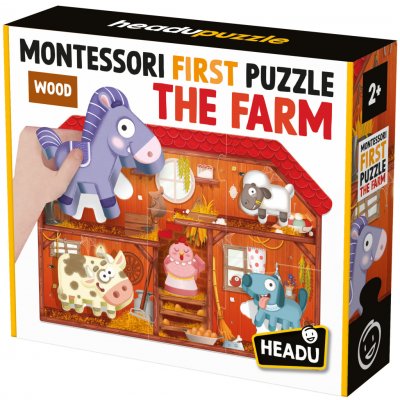 HEADU EN: Montessori Moje první puzzle Farma – Sleviste.cz