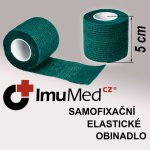 ImuMedCZ samofixační elastické obinadlo 5 cm x 4,5 m ZELENÁ – Hledejceny.cz