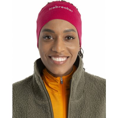 Icebreaker Merino 200 Oasis Headband Electron Pink – Zboží Mobilmania