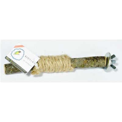 Sedupa Bidýlko dřevo přírodní/sisál 15 cm – Zboží Mobilmania