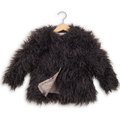 Minoti kabát dívčí chlupatý Rosewood 7 šedá – Sleviste.cz