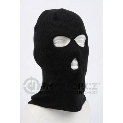 kukla tříotvorová úplet jemný černá – Zboží Mobilmania