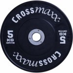 Lifemaxx Crossmaxx Soutěžní bumper kotouče guma ocel 50 mm 5 kg