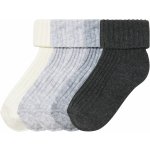 Lupilu dětské ponožky s BIO bavlnou 5 párů zelená/modrá/bílá/šedá – Zbozi.Blesk.cz